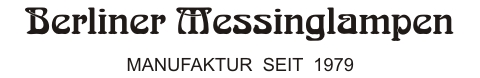 Berliner Messinglampen GmbH Logo